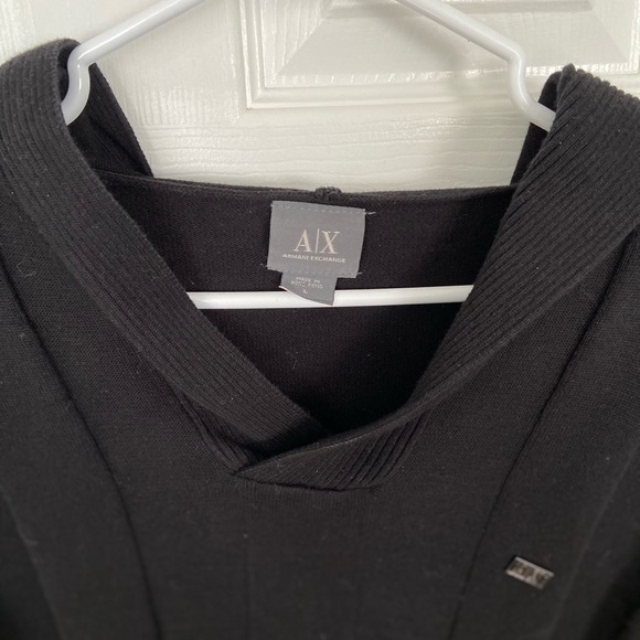 Men’s ARMANI EXCHANGE quilted hoodie size LARGE - Picture 3 of 3
